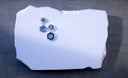 The Hex Effect — Montana Sapphire & Diamond Earrings