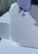 The Hex Effect — Montana Sapphire & Diamond Earrings